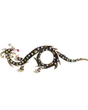1084 - Dragon Belly Gem Tattoo