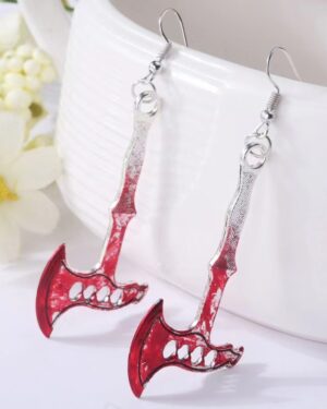 55500 - Bloody Axe Earrings....