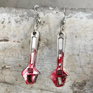 55505 - Bloody Wrench Earrings....