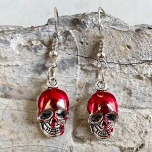 55507 - Bloody Skull Earrings....