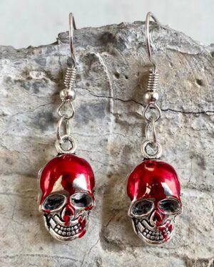 55507 - Bloody Skull Earrings....