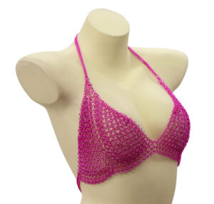 8254 - Chainmail Top only-Bubblegum