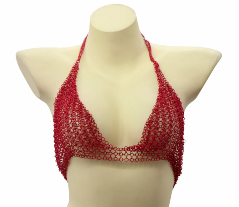 8254 - Chainmail Top only-Bubblegum - Image 7