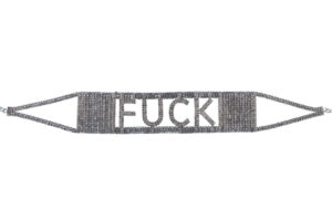 M04561 - s rs 18row fuck word choker