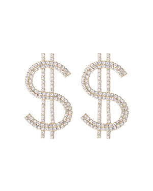 27610 - G RS Dollar Post Earring- Gold....