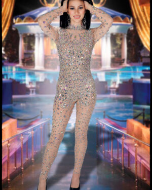 7245 - Rhinestone bodysuit