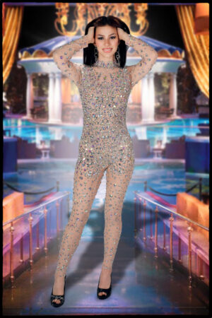 7245 - Rhinestone bodysuit