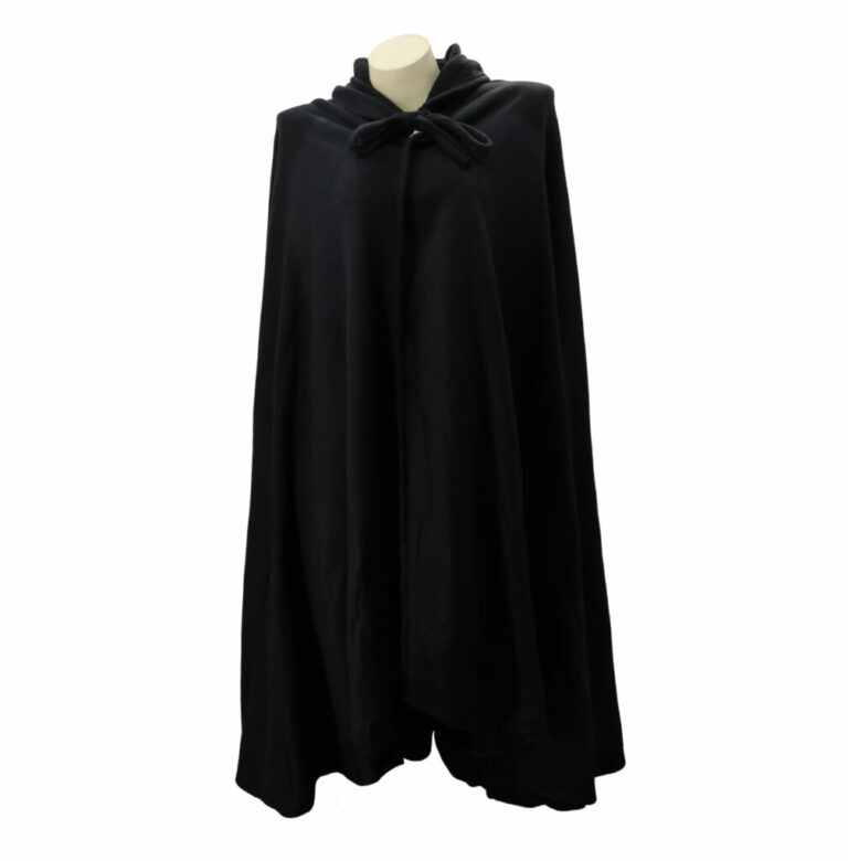 8493 - Cape / Cloak with hood, fleece fabric - Image 11