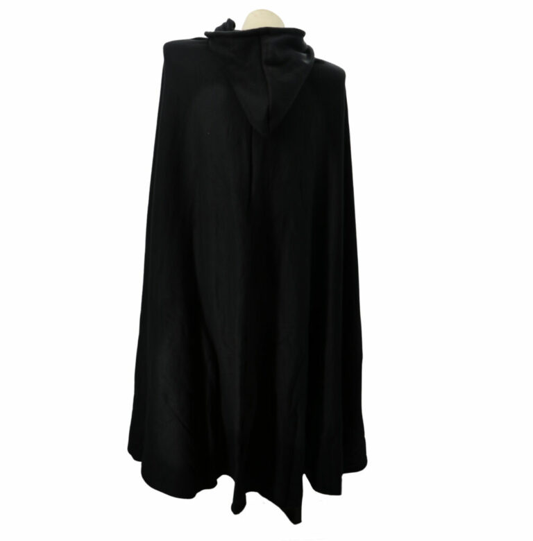 8493 - Cape / Cloak with hood, fleece fabric - Image 12