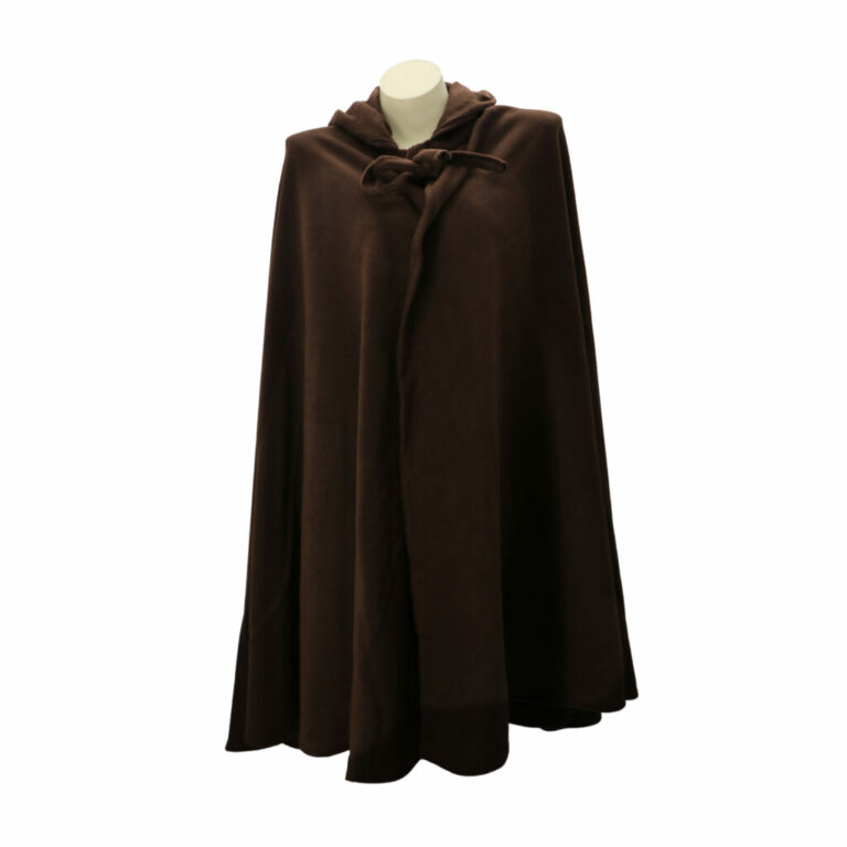 8493 - Cape / Cloak with hood, fleece fabric - Image 13