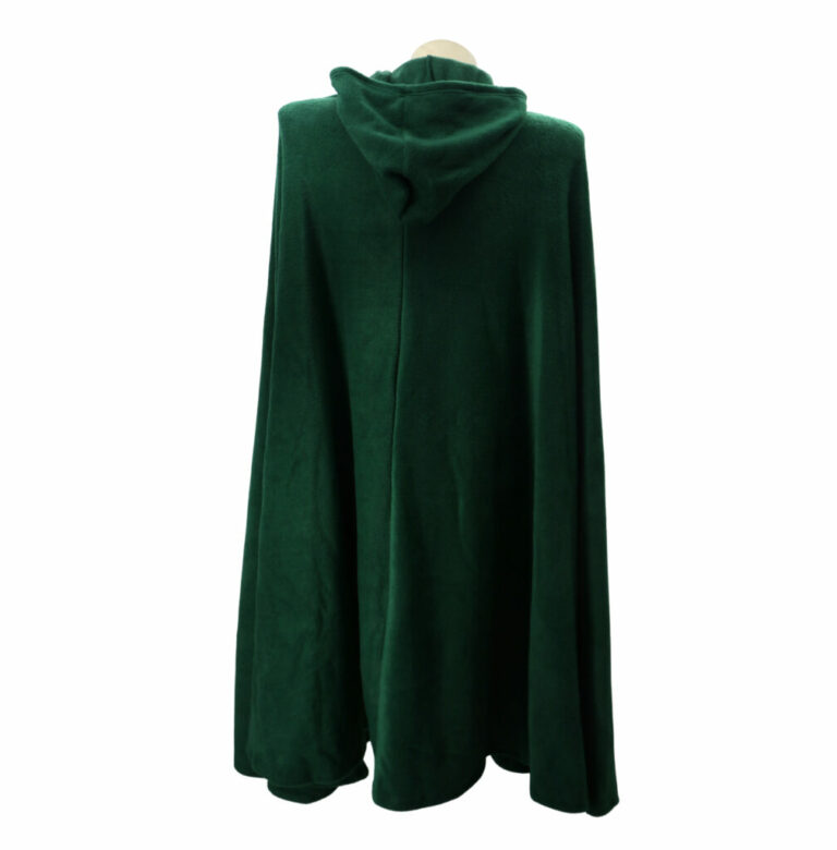8493 - Cape / Cloak with hood, fleece fabric - Image 15