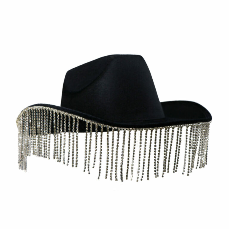 JC544 - Cowboy Hat with Fringes - Image 14