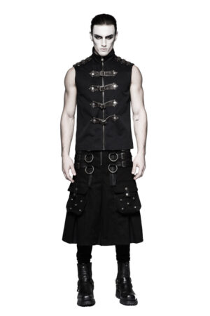Q321 - Dark series Metal Warrior Skirt Kilt
