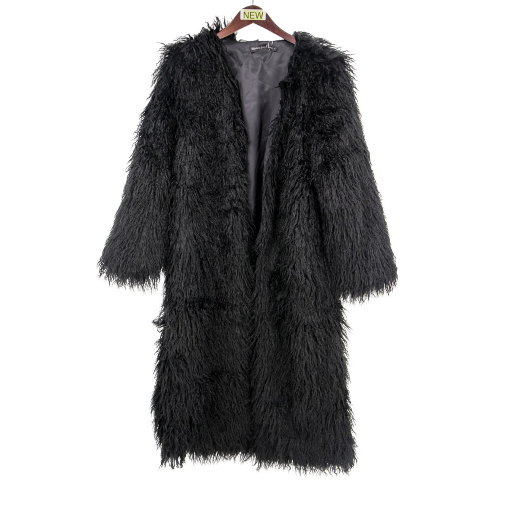 2575 – Long Faux Fur Coat with lining – Western F.a.s.h.i.o.n