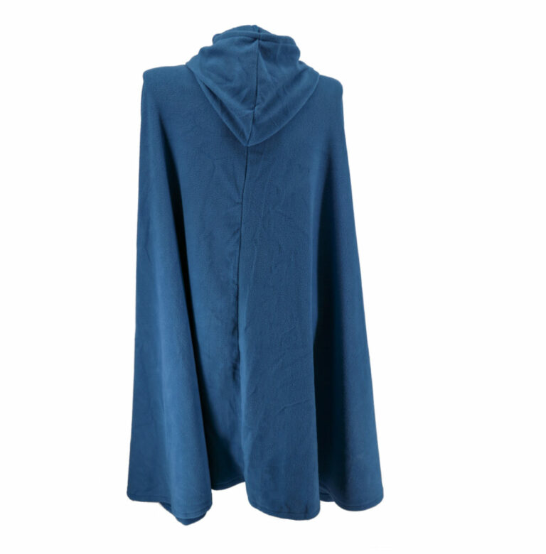 8493 - Cape / Cloak with hood, fleece fabric - Image 33