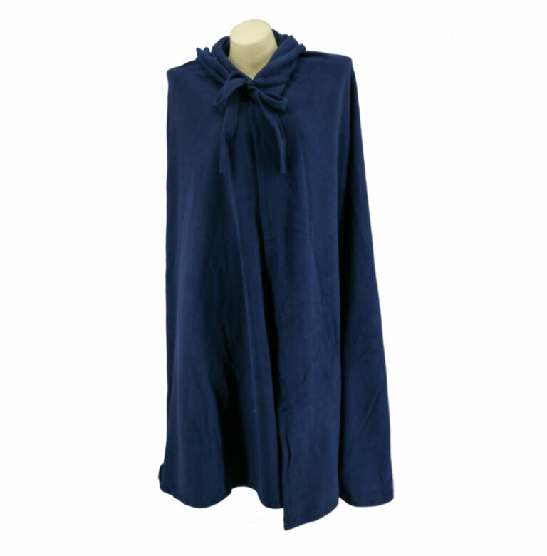8493 - Cape / Cloak with hood, fleece fabric - Image 32