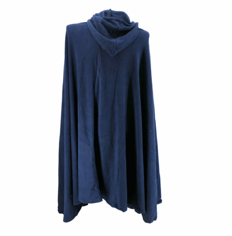 8493 - Cape / Cloak with hood, fleece fabric - Image 31