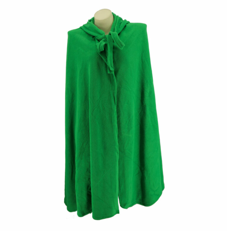 8493 - Cape / Cloak with hood, fleece fabric - Image 30