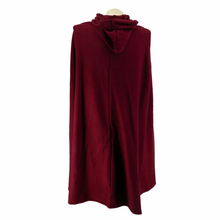 8493 - Cape / Cloak with hood, fleece fabric - Image 27