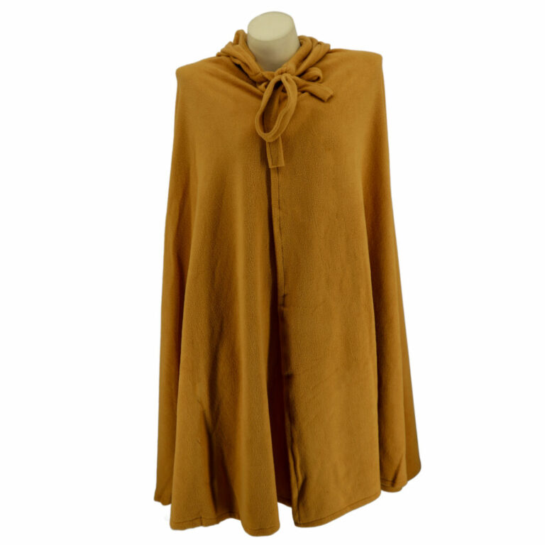 8493 - Cape / Cloak with hood, fleece fabric - Image 26