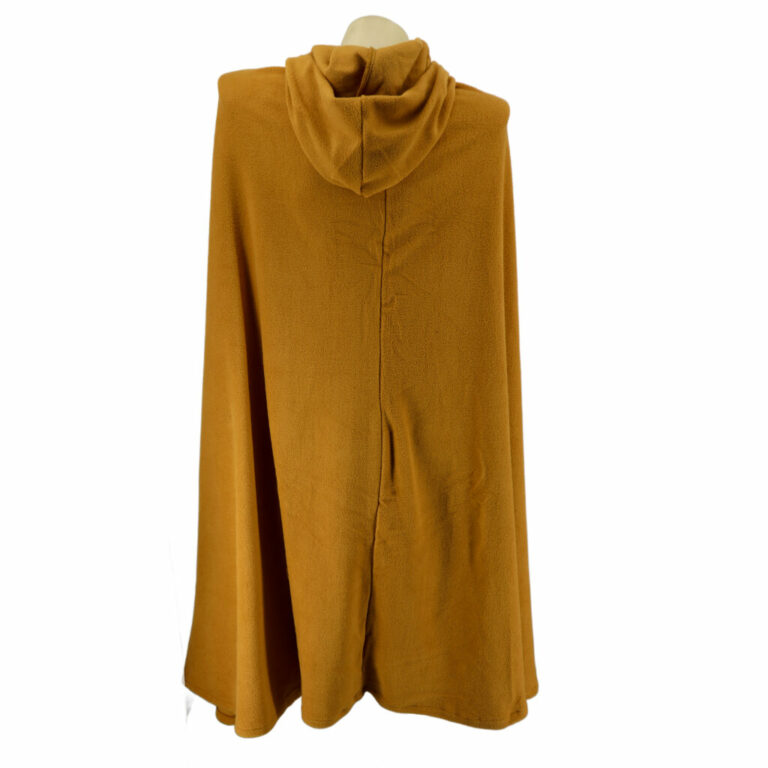 8493 - Cape / Cloak with hood, fleece fabric - Image 25