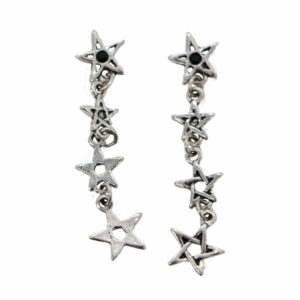 55486 - Stone Star Dangling Earrings