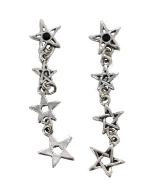 55486 - Stone Star Dangling Earrings