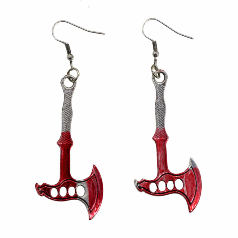 55500 - Bloody Axe Earrings.... - Image 2