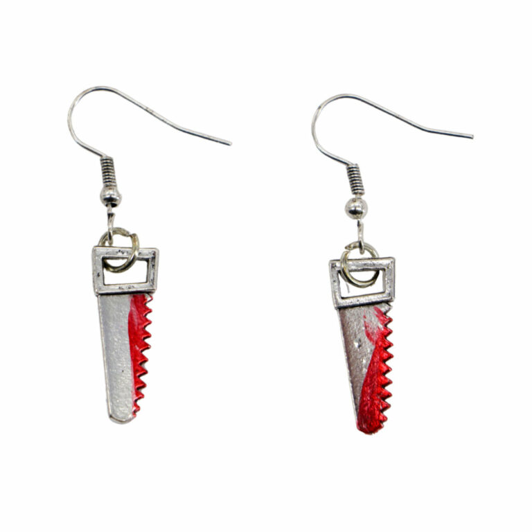 55503 - Bloody Handsaw Earrings.... - Image 2