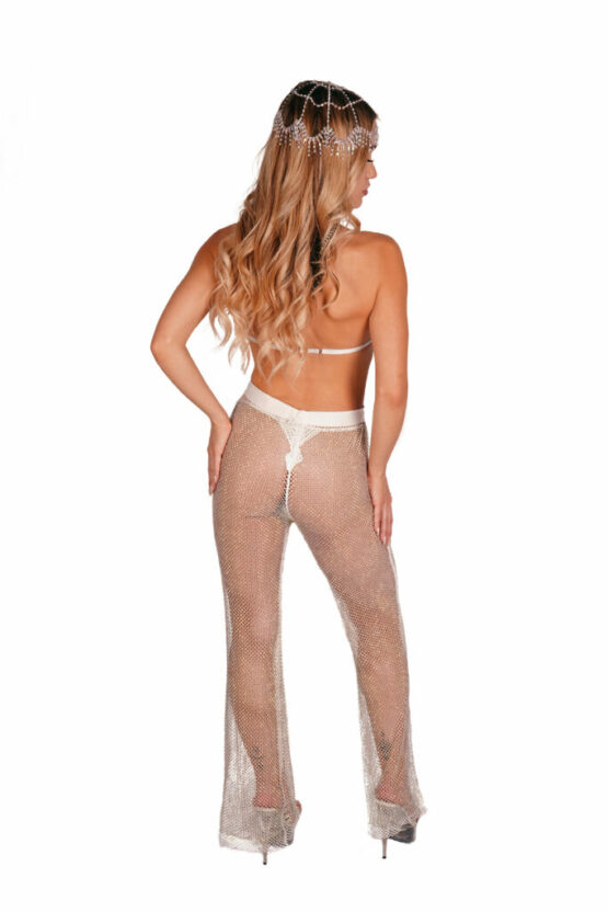8432 - Rhinestone Mesh Pants - Image 10