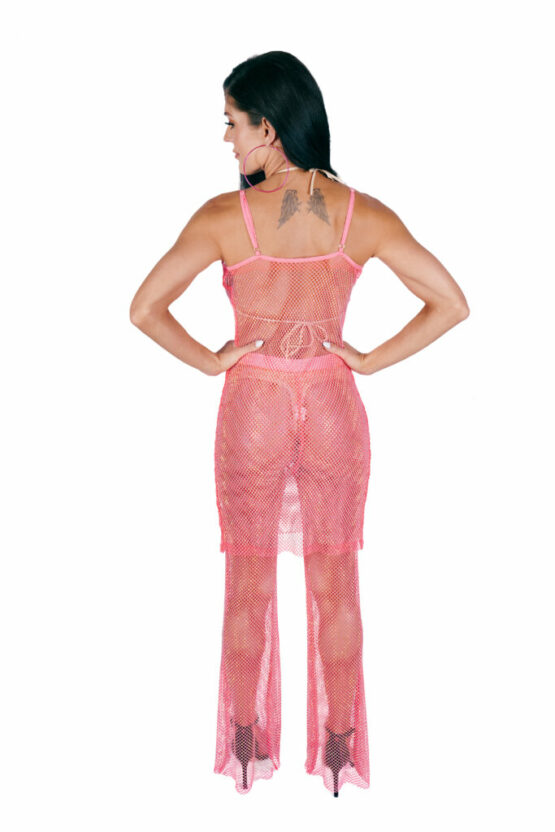 8432 - Rhinestone Mesh Pants - Image 20
