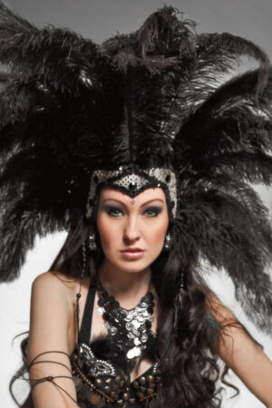 63006 - Showgirl Costume Headpiece