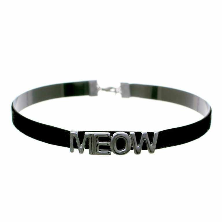 15825 - Choker, 'MEOW'