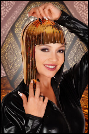 7147 - Reflective Hair-Like Headpiece