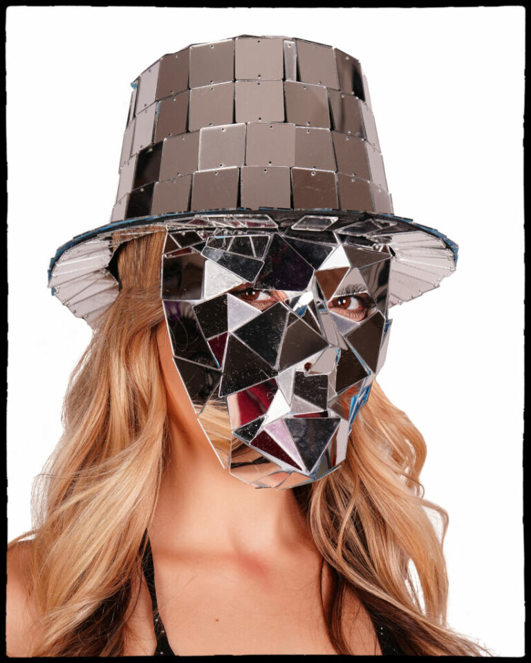 7149 - Reflective Mirror Hat and Mirror Mask