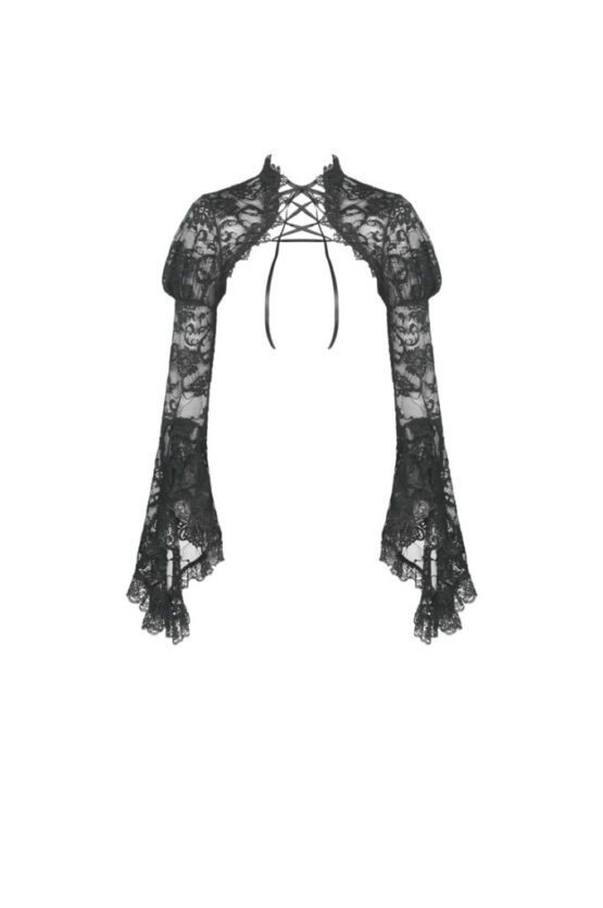 BW85 - Gothic Lace Shoulder Piece with Full Sleeves