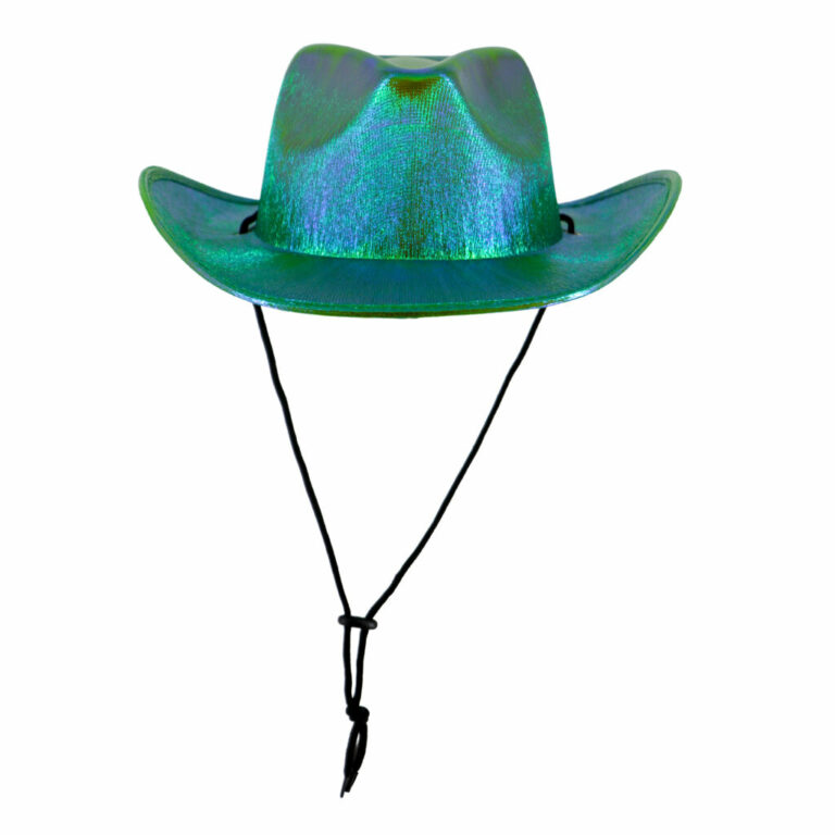 JC553 - Metallic Cowboy Hat with Tie-Up String - Image 19