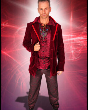 WY1279 - Gothic / Pirate Jacquard shirt