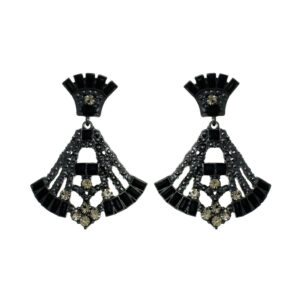 24518 - Bn Fan Shape Earring jt
