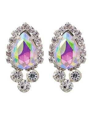 24761 - Iridescent Teardrop Earrings