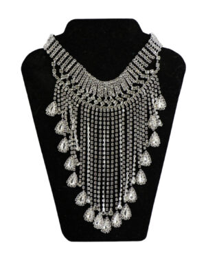 94041 - Teardrop Rhinestone Choker