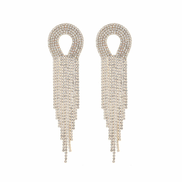27917 - g rs arc tassel earring - Image 2