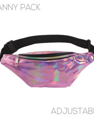 3838 - Holographic Fanny Pack