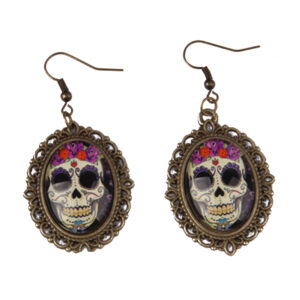 68562 - Sugar Skull Earrings
