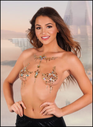 1061 - Body Gems - Gold AB