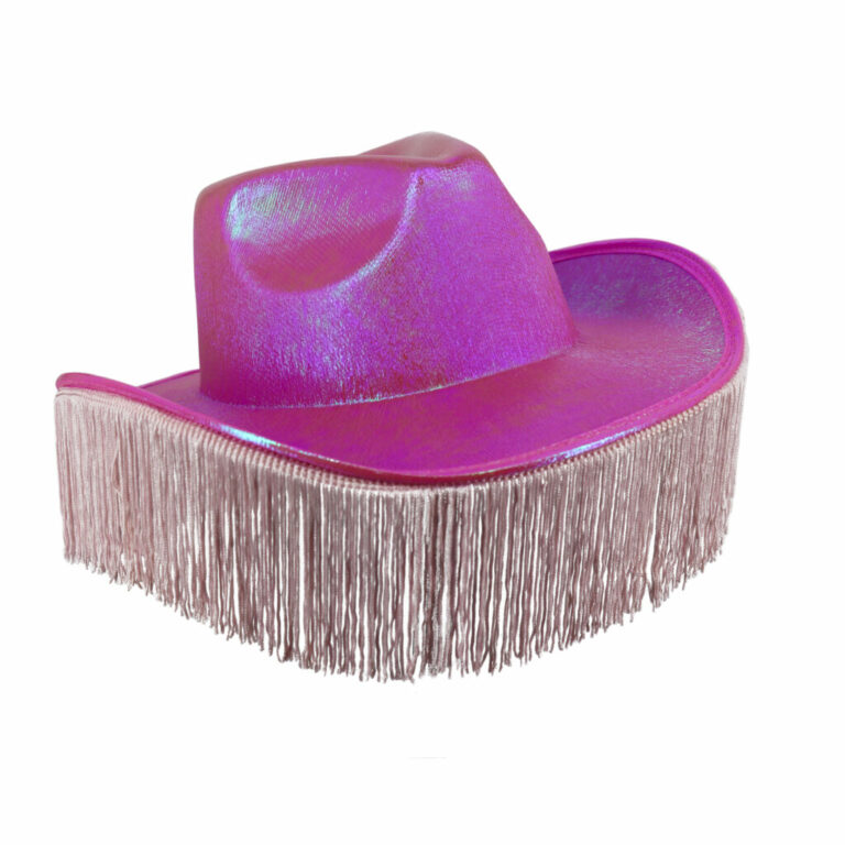 JC545 - Metallic Cowboy Hat with Fringes - Image 20