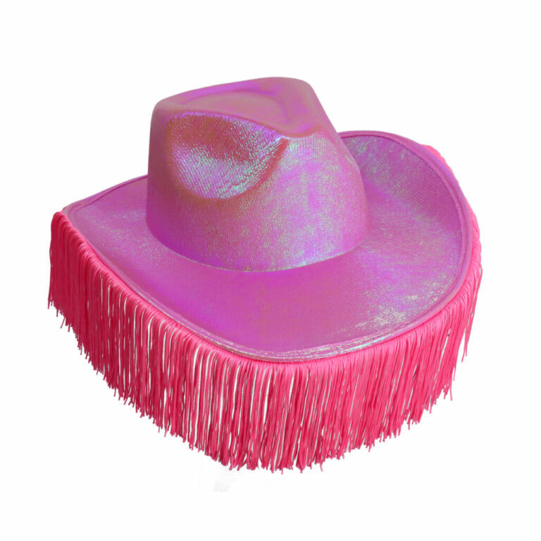 JC545 - Metallic Cowboy Hat with Fringes - Image 23
