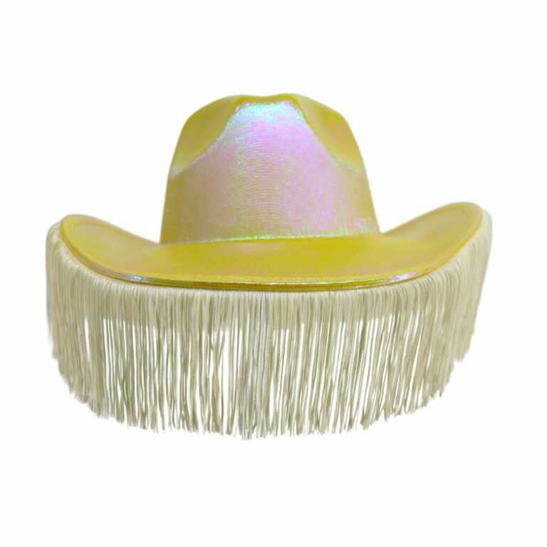 JC545 - Metallic Cowboy Hat with Fringes - Image 27