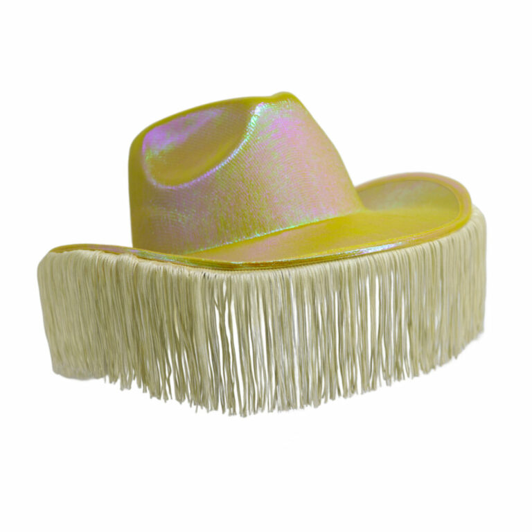 JC545 - Metallic Cowboy Hat with Fringes - Image 26
