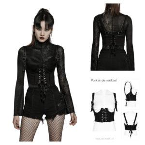 WS503 - Punk Laced Waistcoat